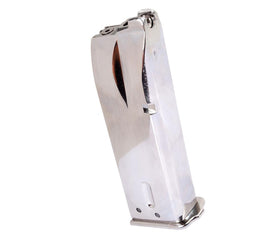 WE Hi-Power 20 Round Magazine (Silver)-Pistol Magazines-Crown Airsoft