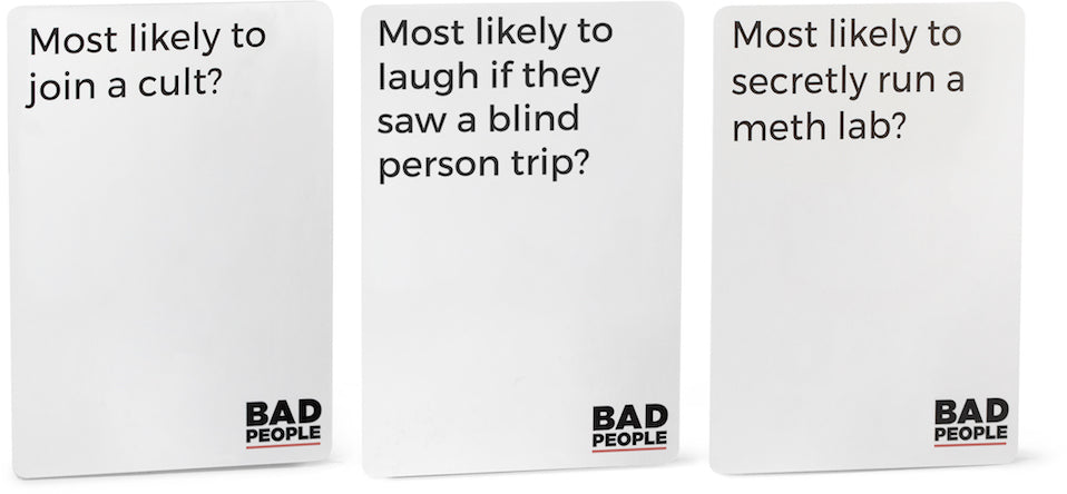 bad people card game simulator