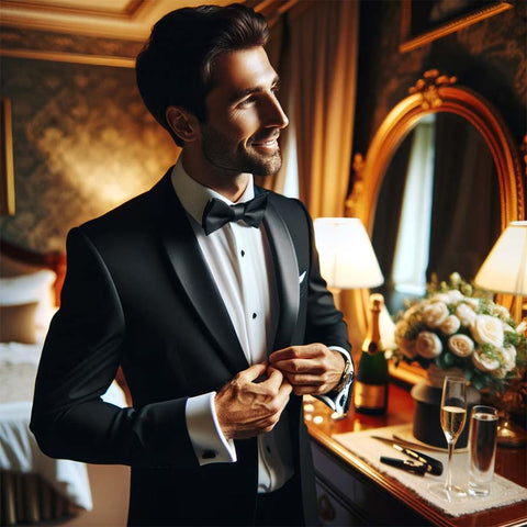 groom dressing