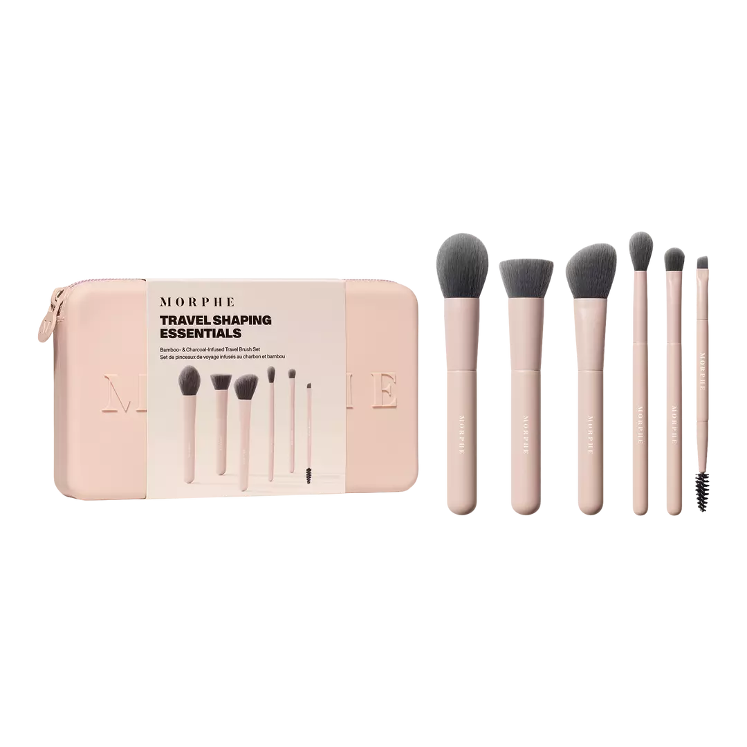 Bamboo & Charcoal-Infused Face Brush Set