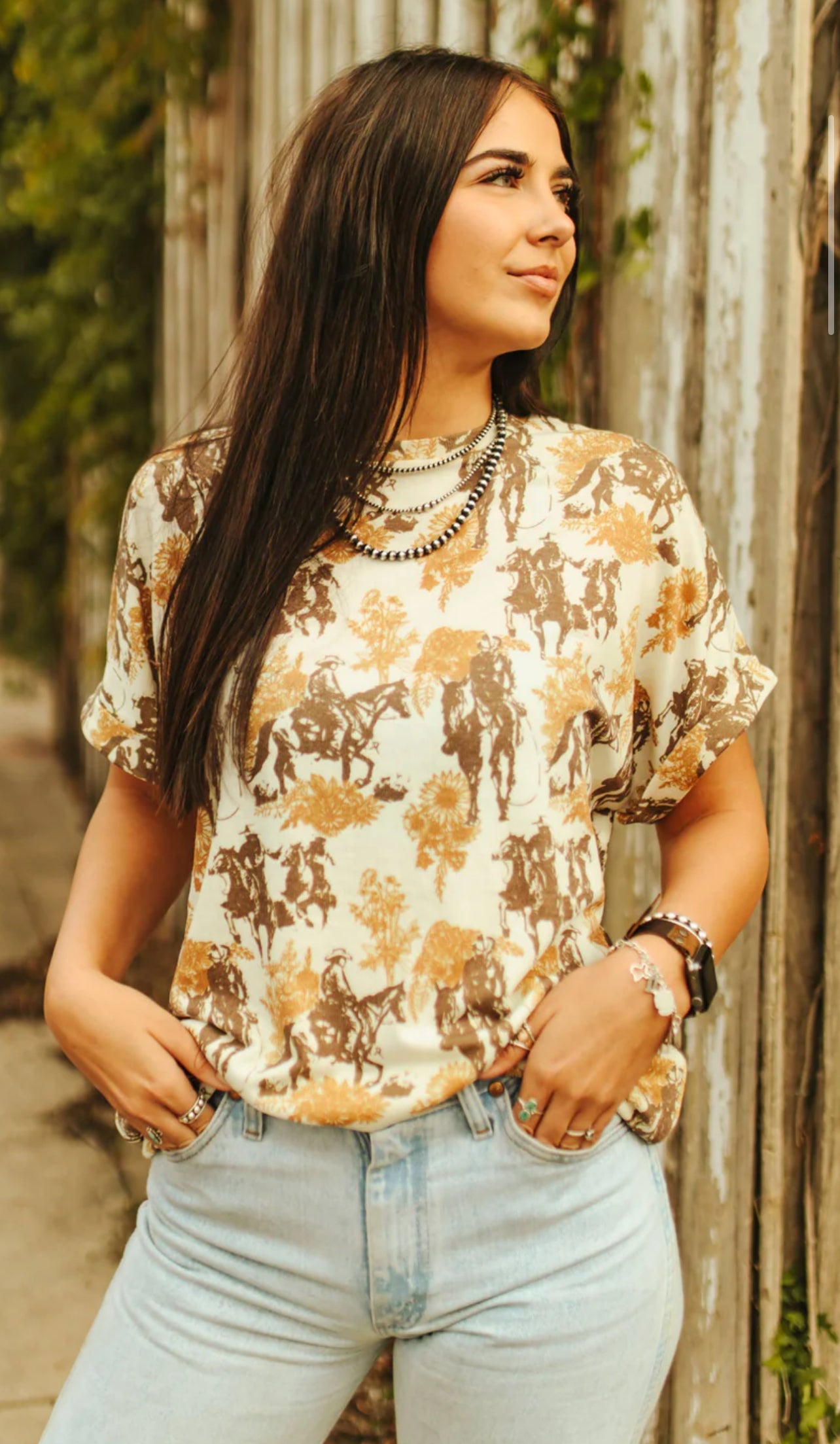 Marana Cowboy Top - Also in Plus Size