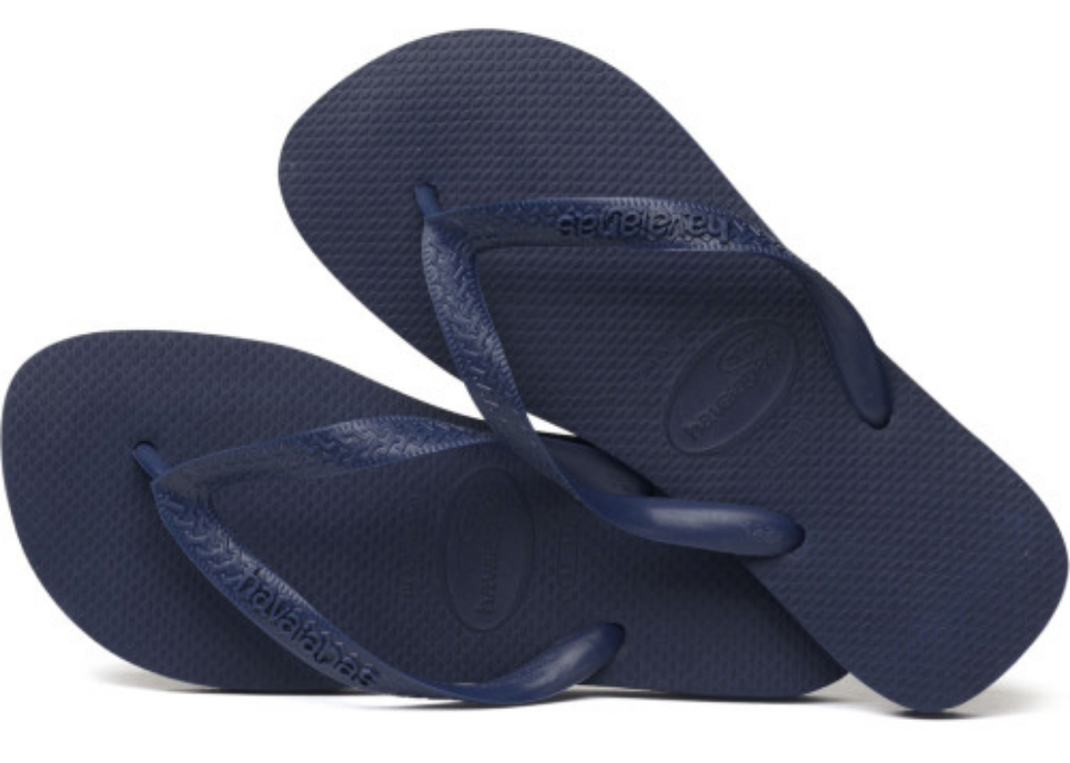 havaianas top navy blue