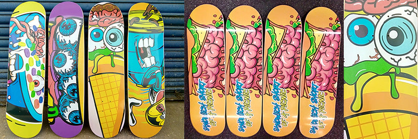 Cereal Monster - Custom Skateboards