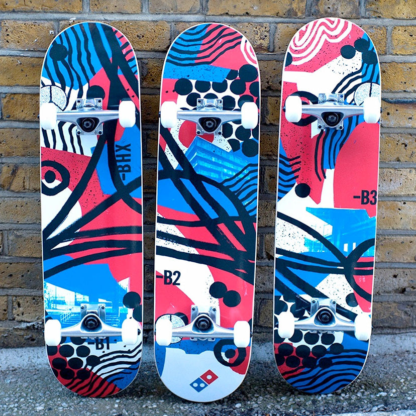 Domino's Complete Skateboards - Custom Printed
