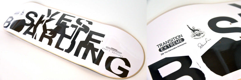 Custom Skate printing - Yes skateboarding