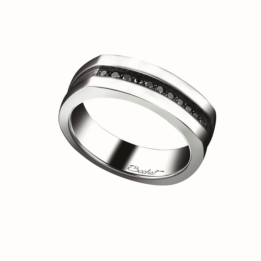 Men's Collection Unik Man Signet Ring 'Charmeur' Platinum – GERARDRIVERON