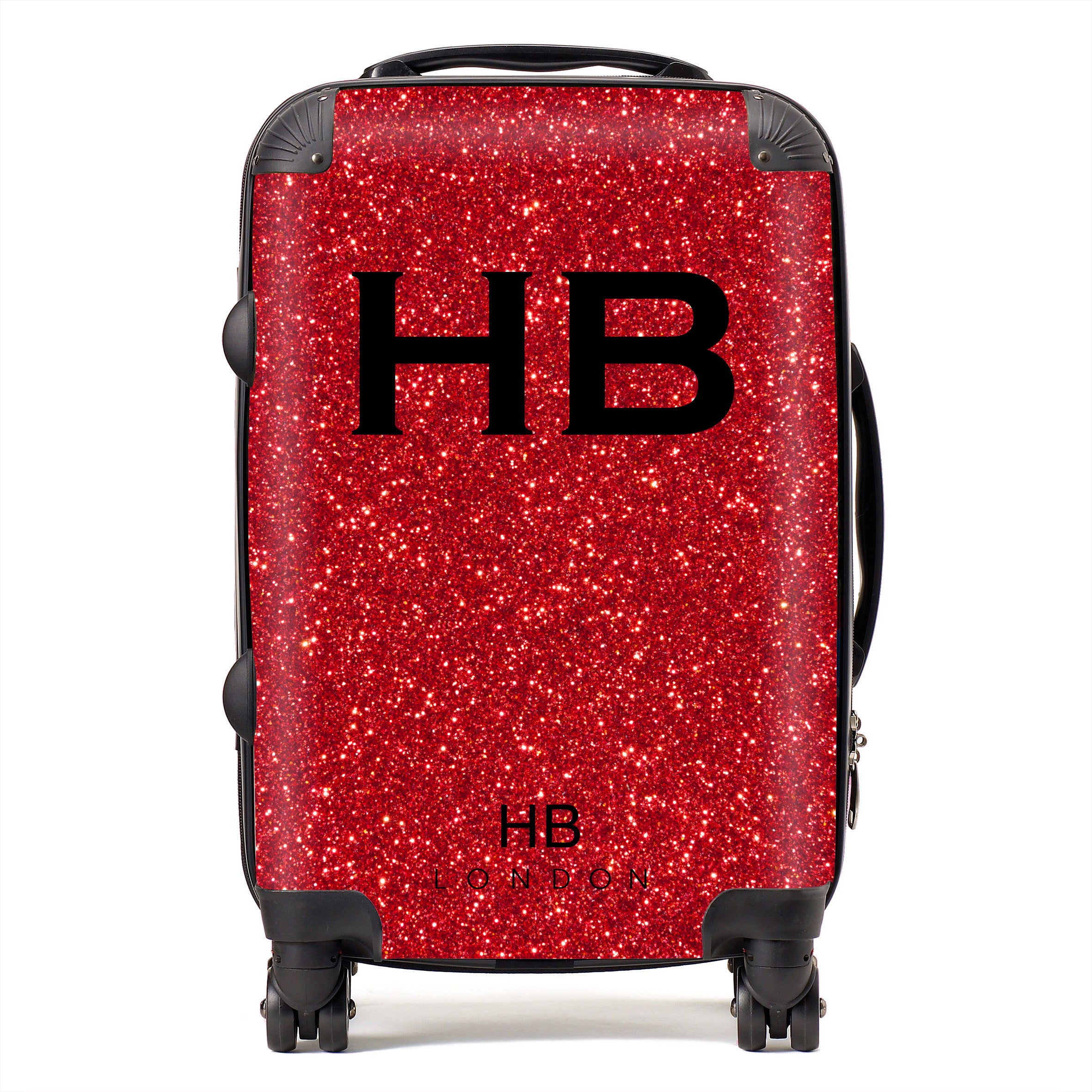 glitter suitcase