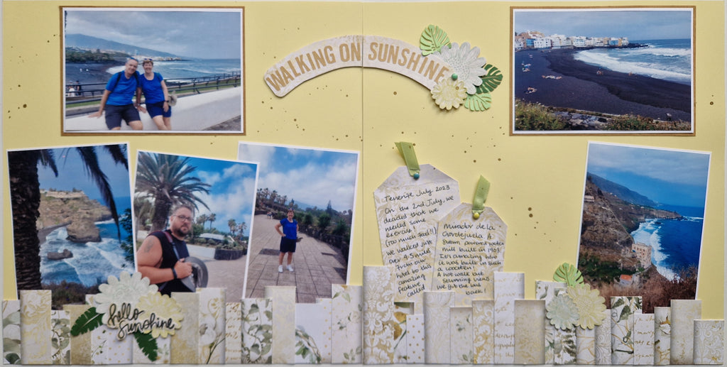 January 2024 Wk1 Scrapbook Page Layout