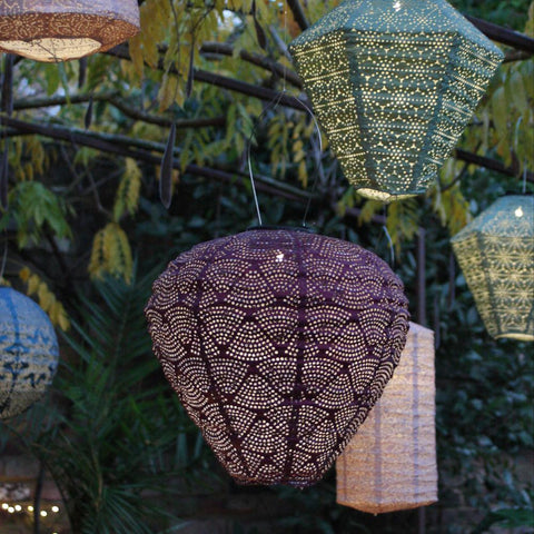 Solar indian inspired lanterns