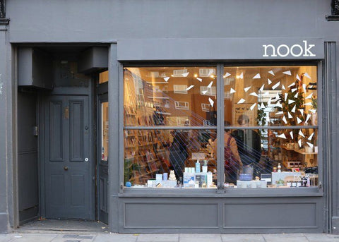 Nook concept store London exterior of shop