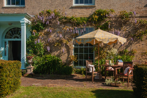 Elizabeth Parasol- Warner House garden umbrella