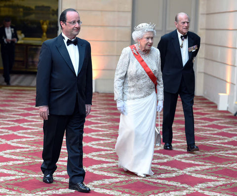 Queen Elizabeth II in France