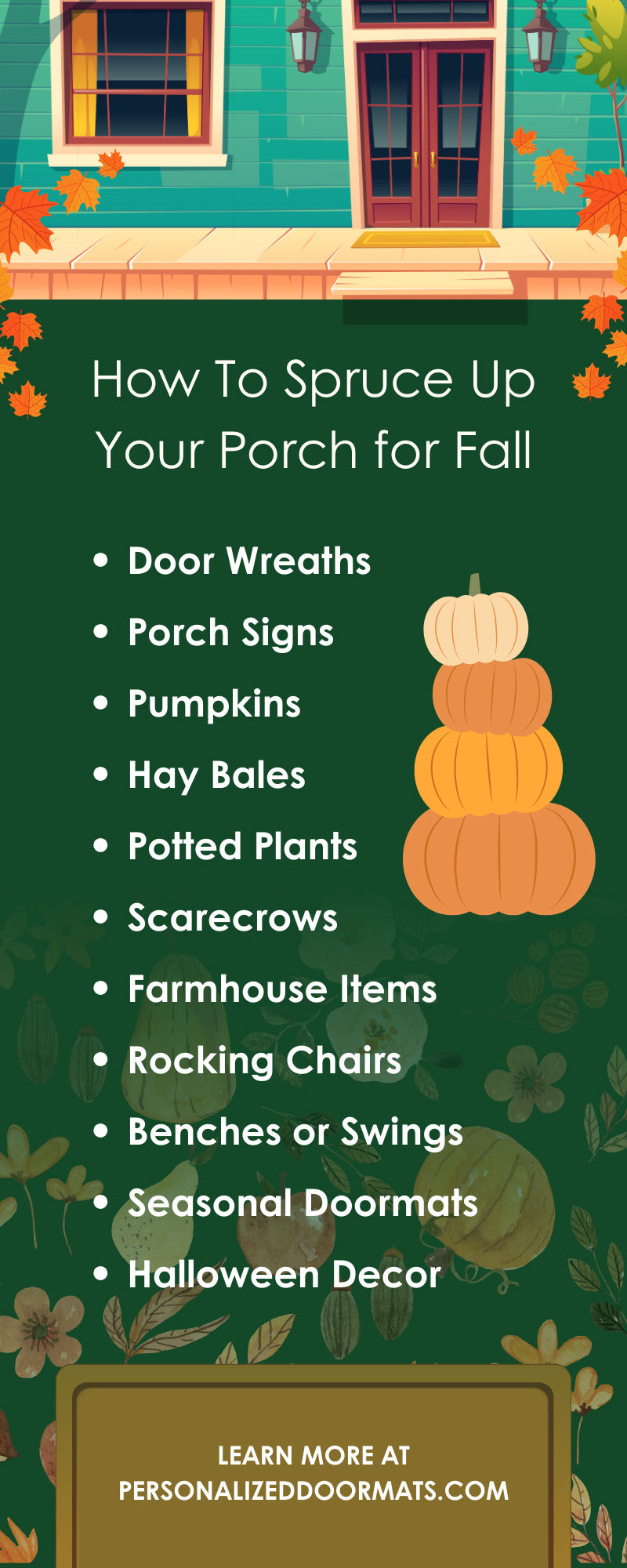 How To Spruce Up Your Porch for Fall