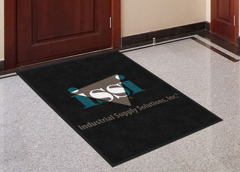 Industrial Supply Solutions, Inc. 3 X 4 Rubber Backed Carpeted HD - The Personalized Doormats Company