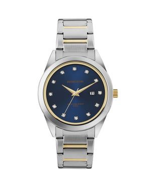 Bluejay™ | 42mm, Silver/Navy/Gold