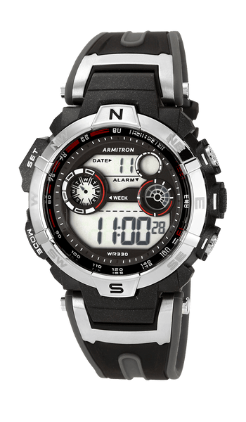 armitron watch black