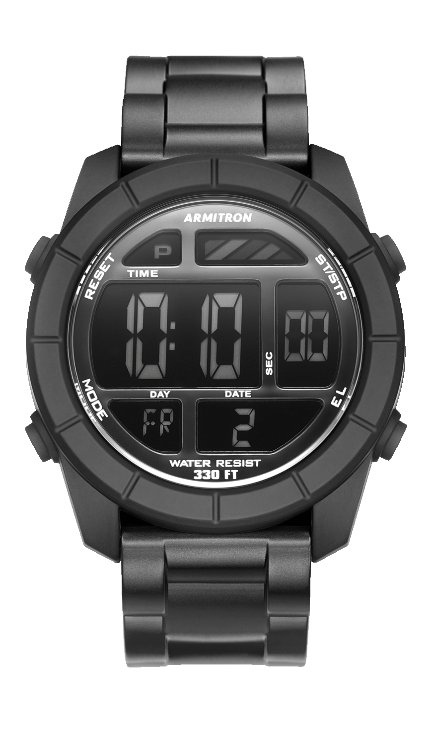 armitron pro sports watch set time