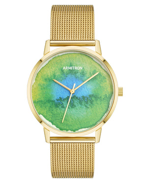 Aura™ | 40mm, Seafoam Green/Gold