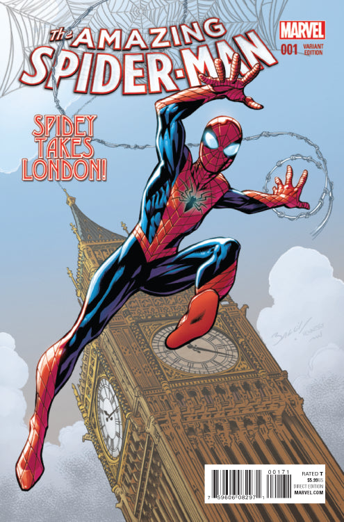 AMAZING SPIDER-MAN #1 BAGLEY VAR – Comic City