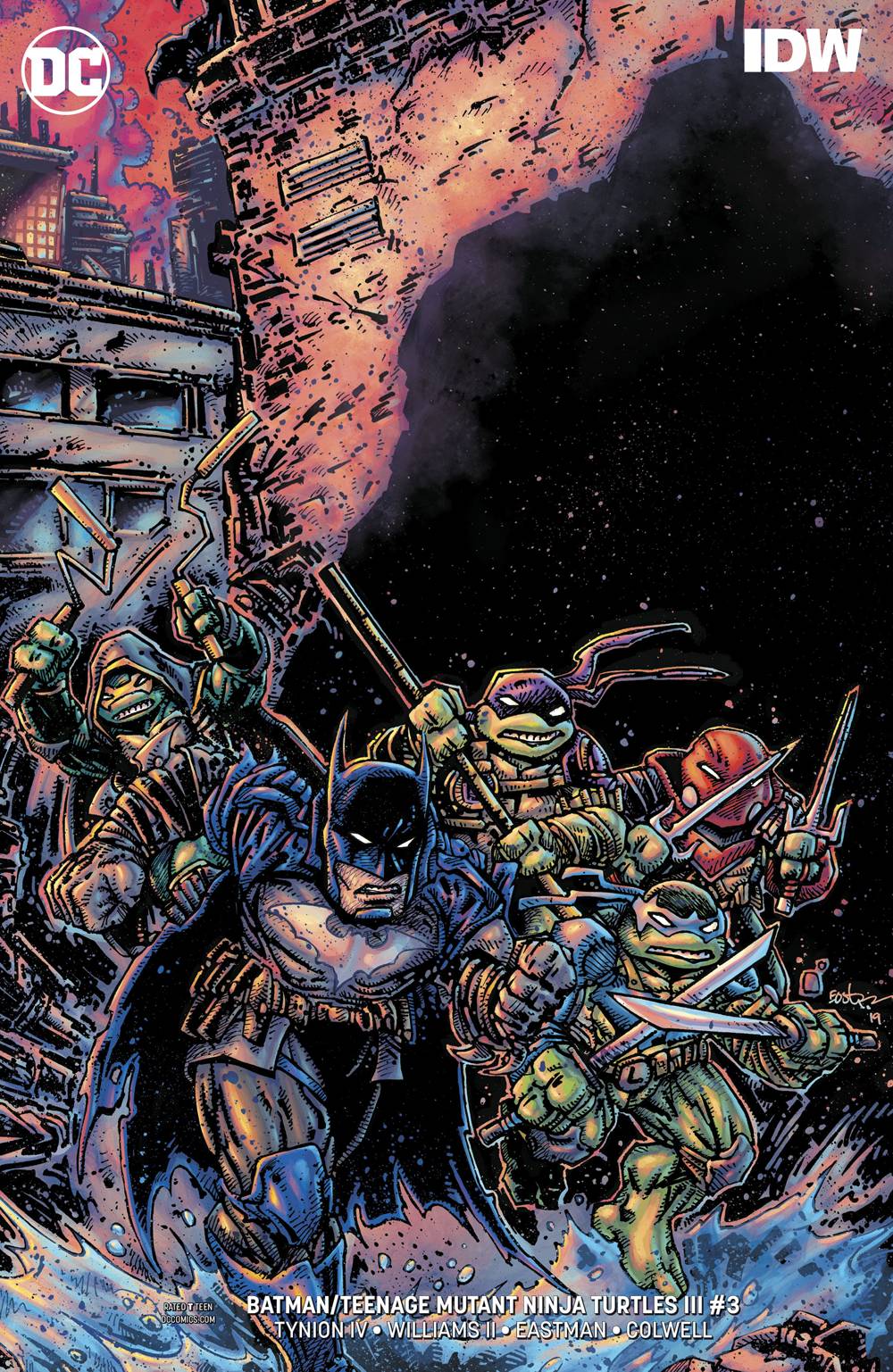 BATMAN TEENAGE MUTANT NINJA TURTLES III #3 (OF 6) VAR ED – Comic City
