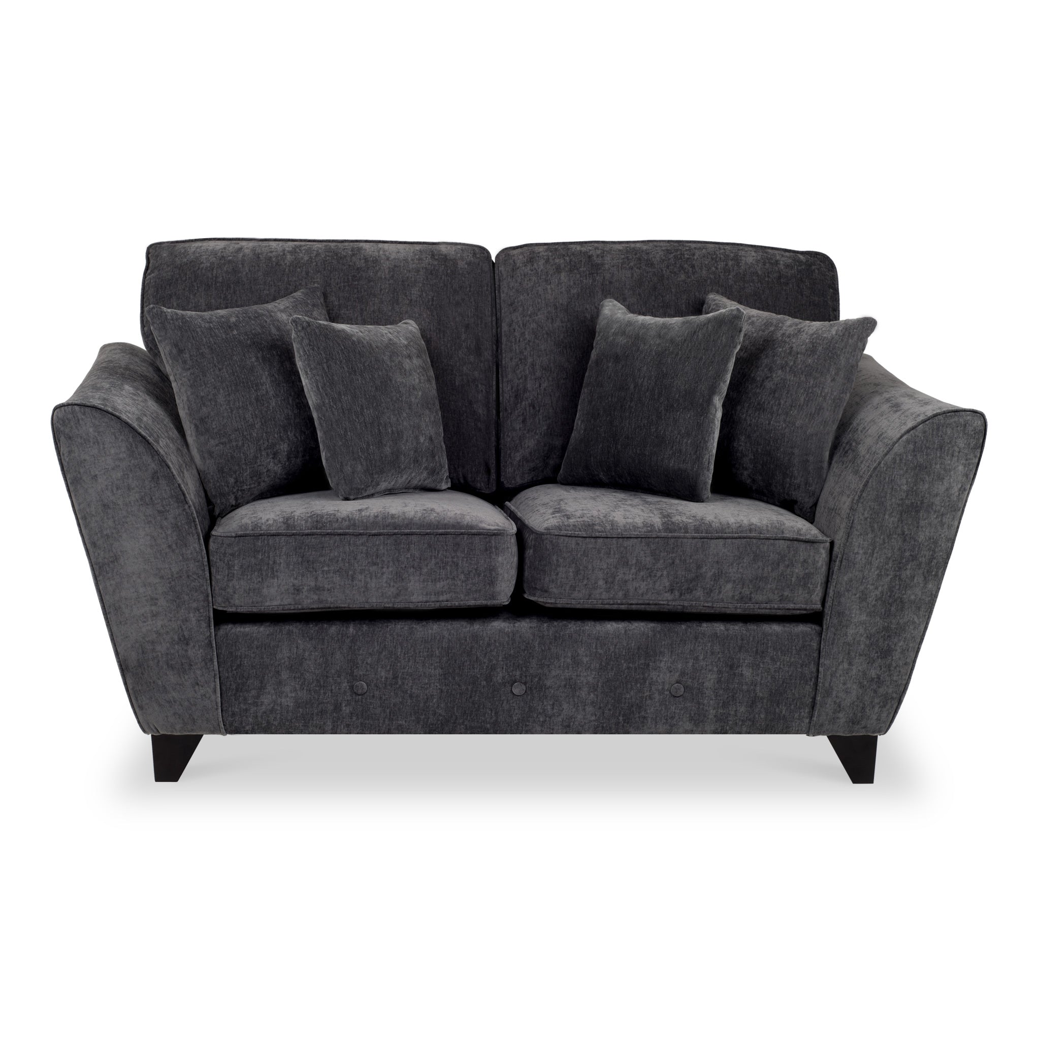 Harris 2 Seater Sofa Grey Green Blue Fabric Couch Roseland