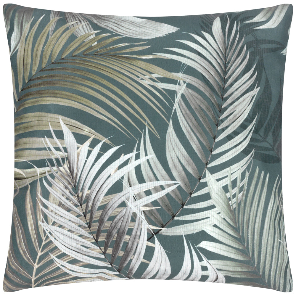 Palma 43cm Green Outdoor Waterproof Polyester Cushion Roseland
