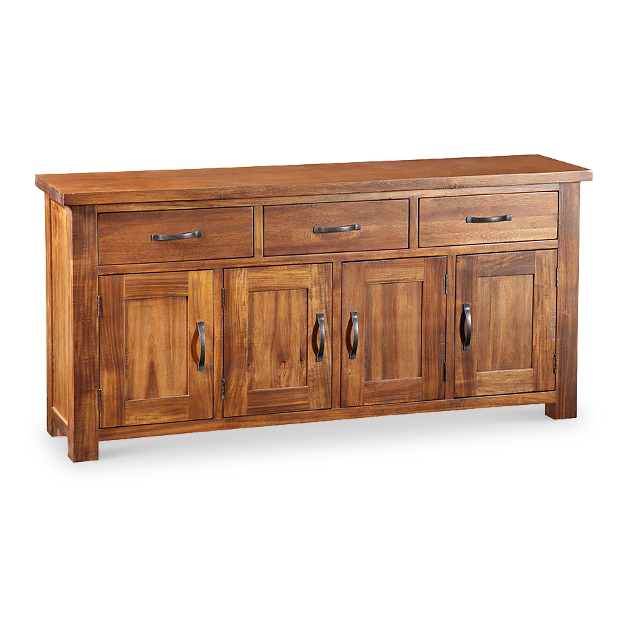 Ladock Acacia Large Sideboard Cabinet For Living Room Roseland