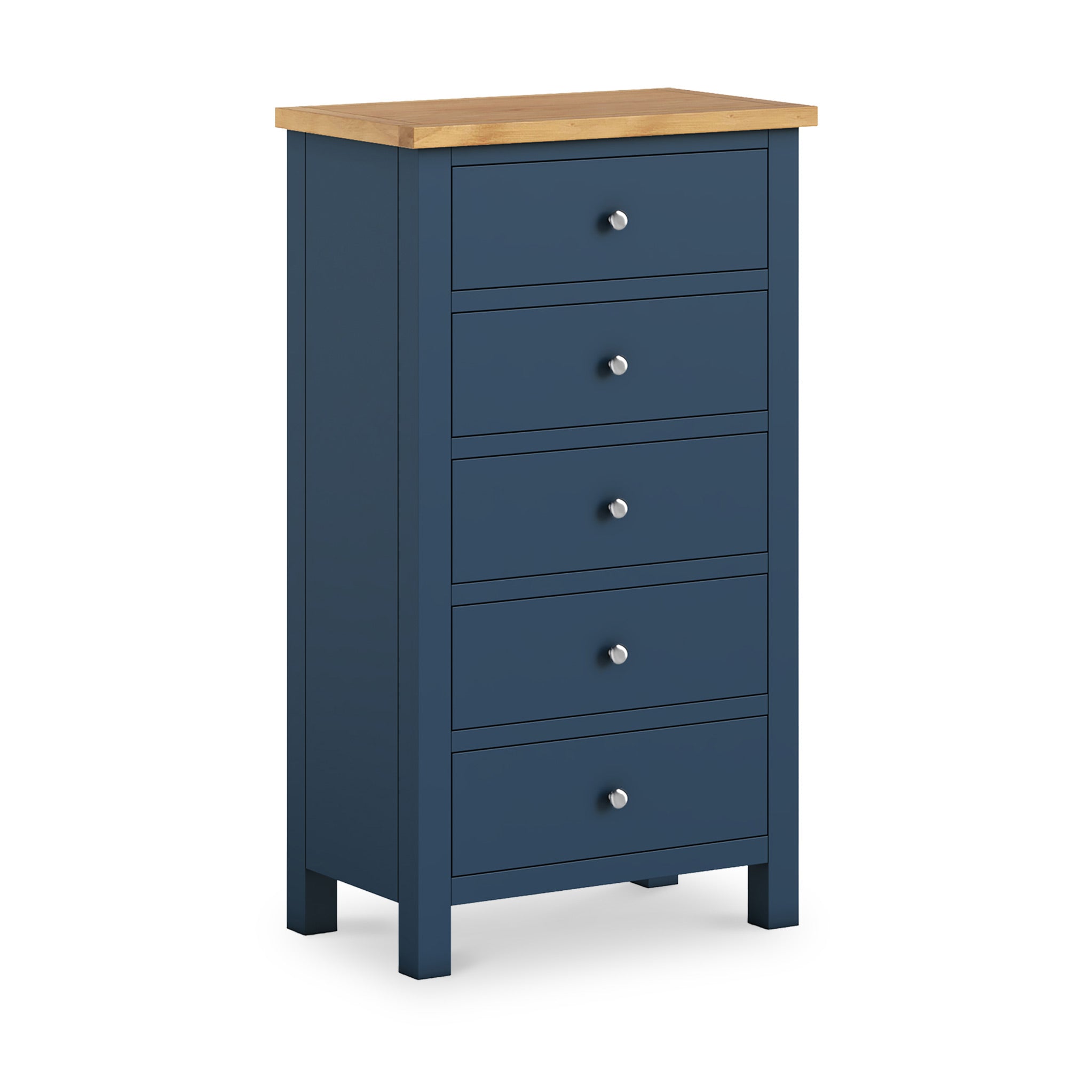 Farrow Xl 5 Drawer Tallboy Chest Grey Cream White Navy Roseland