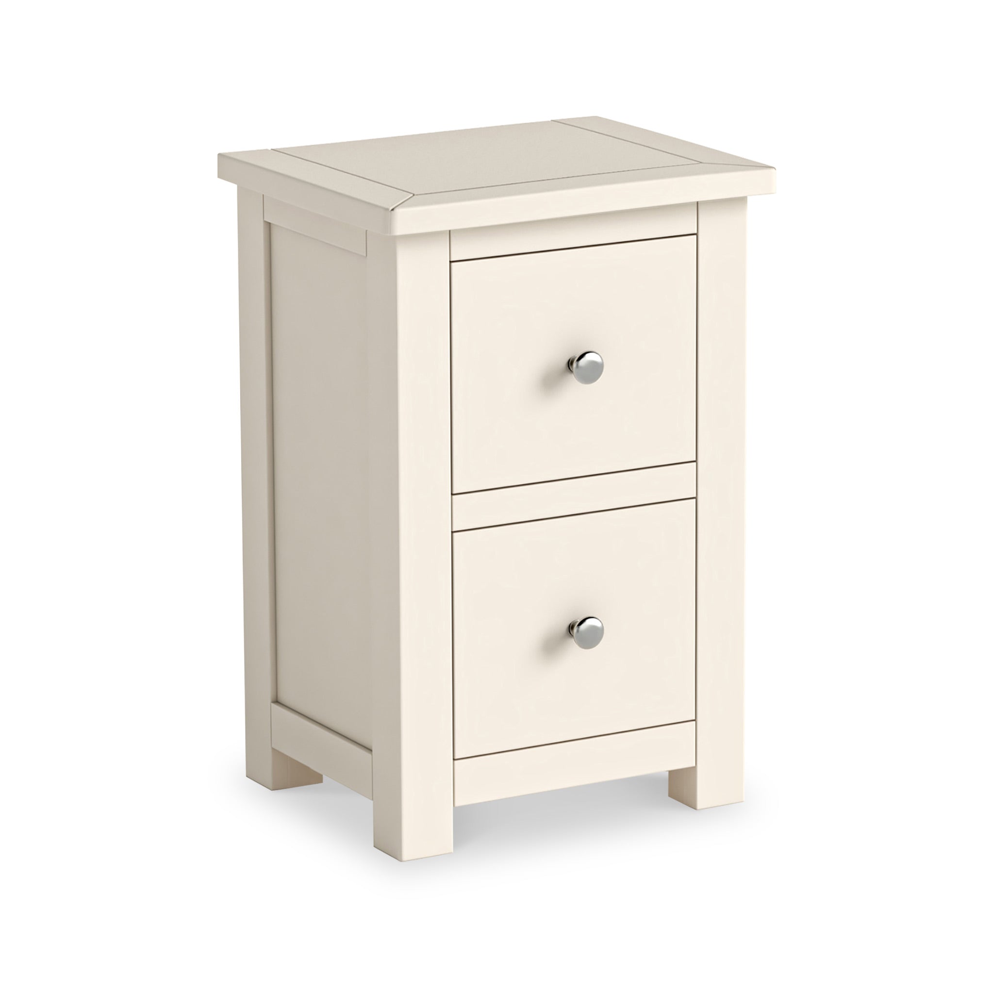 Duchy Painted 2 Drawer Bedside Table Chic Nightstand Roseland