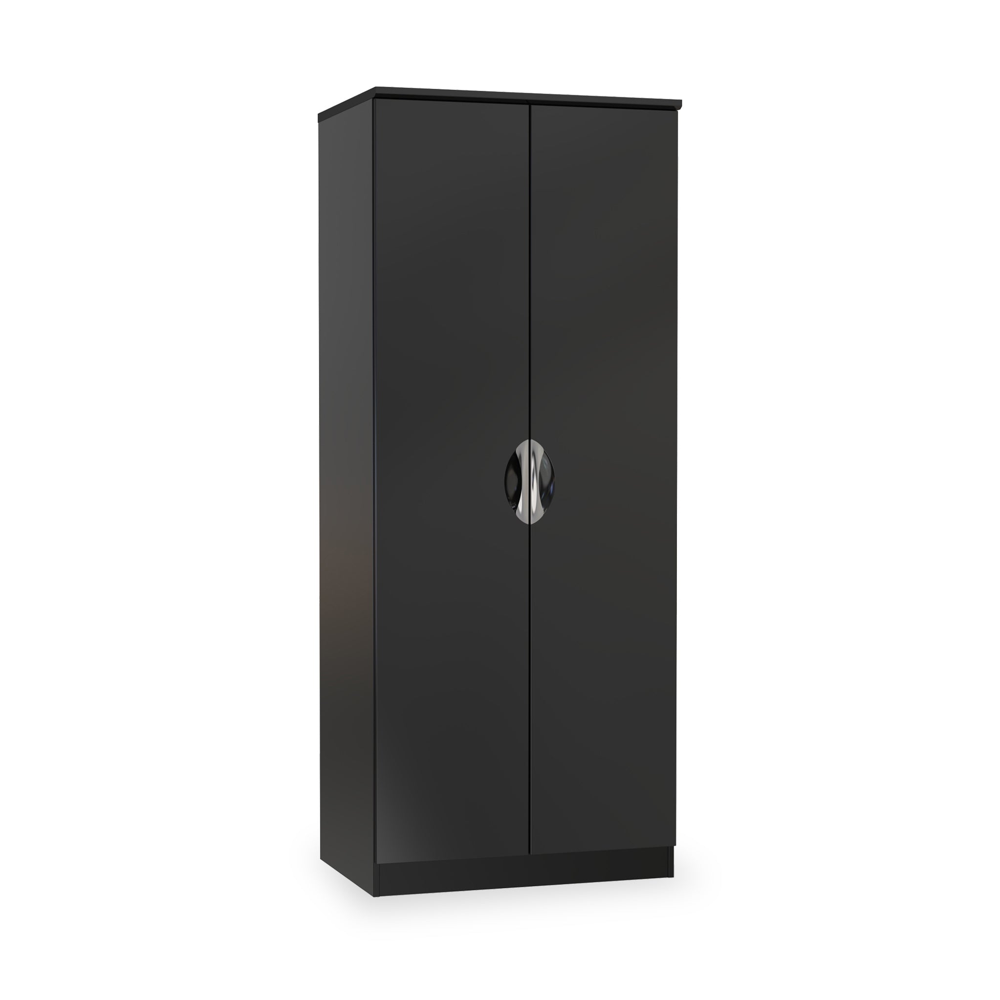 Beckett Contemporary Gloss 2 Door Double Wardrobe Roseland