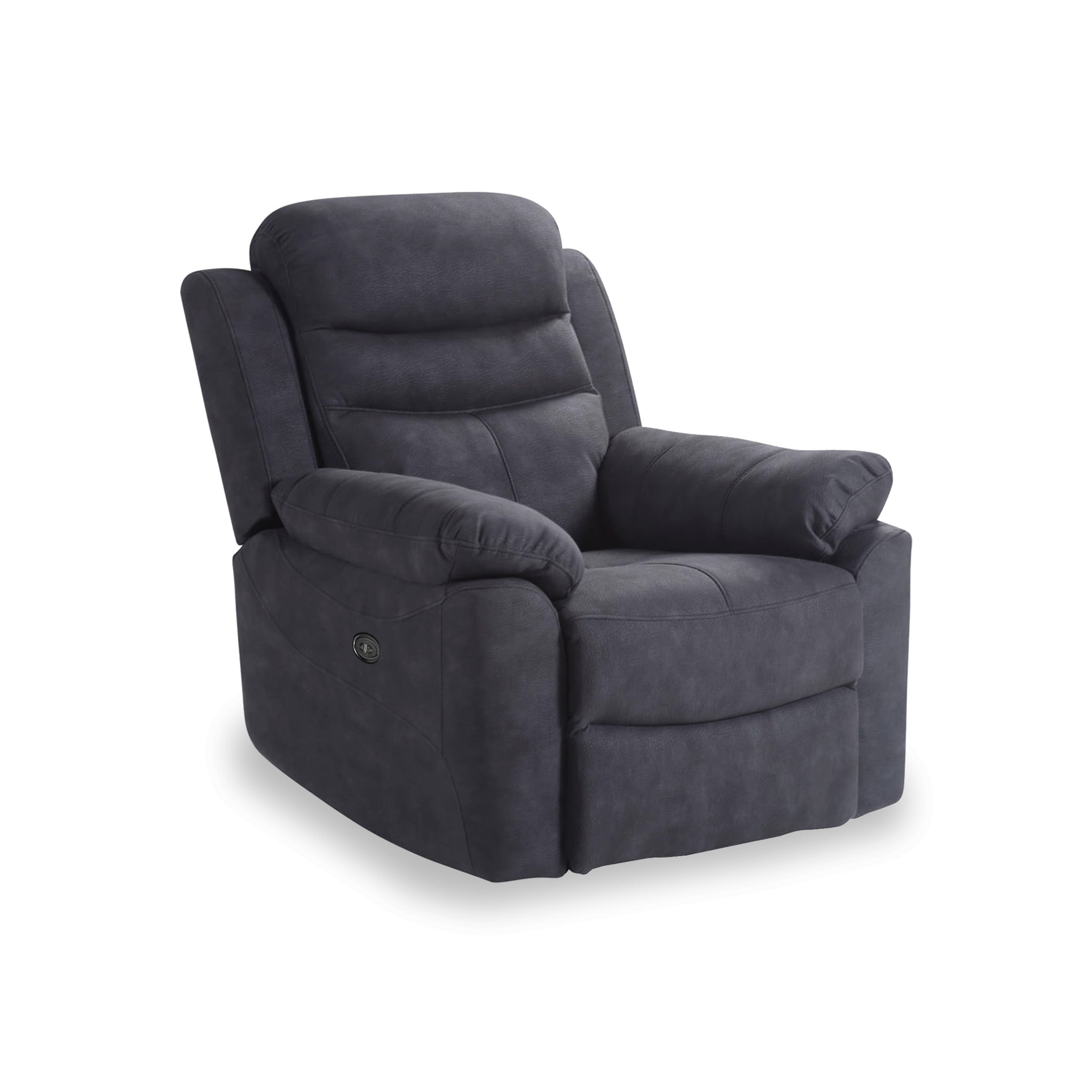Conway Charcoal Electric Reclining Armchair For Living Room Roseland