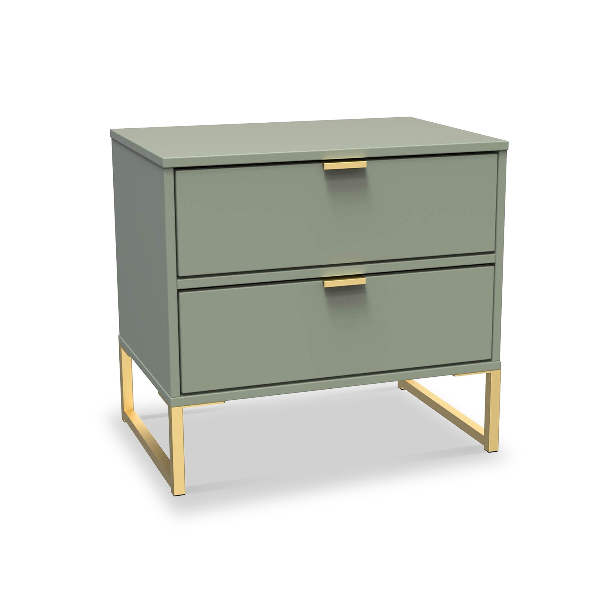 Hudson 2 Drawer Bedside Table | Roseland