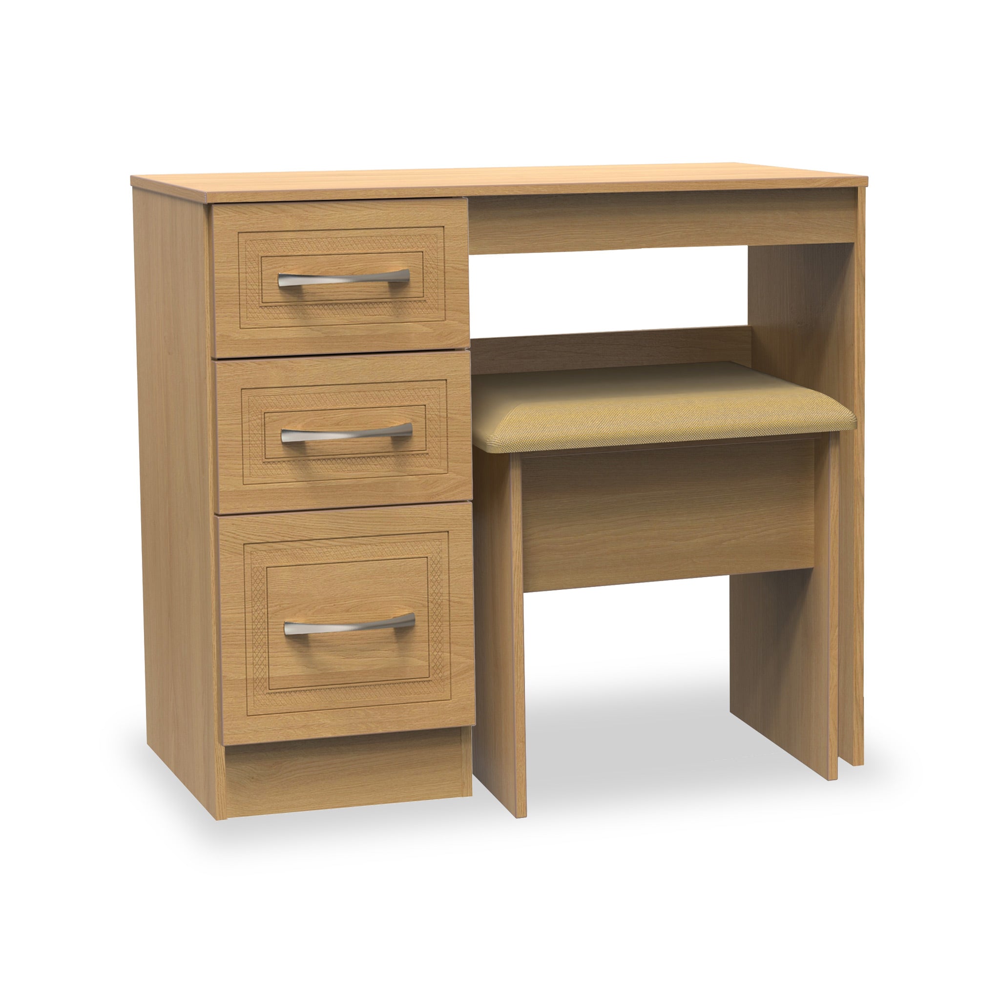 Killgarth Dressing Table Set White Oak Effect Roseland