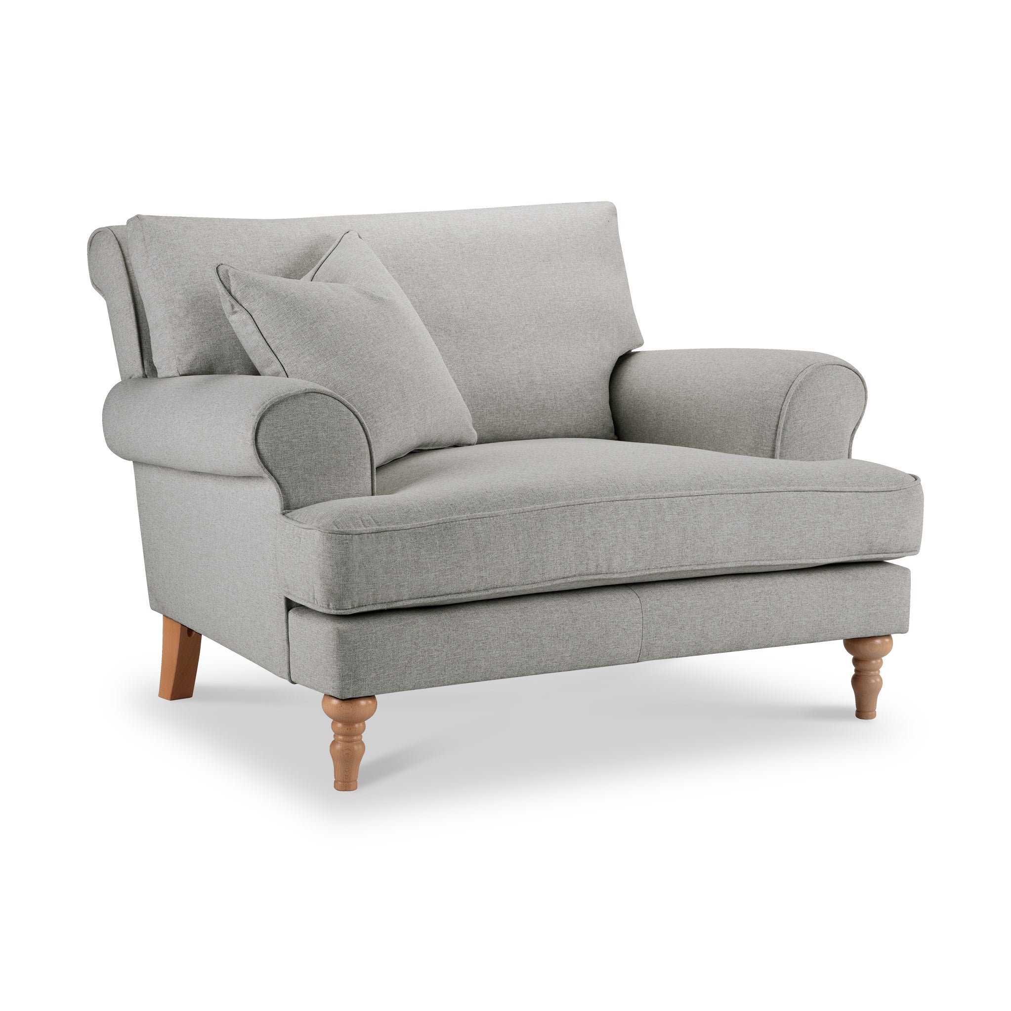 Norbury Snuggle Arm Chair 8 Colours Ready Assembled Roseland