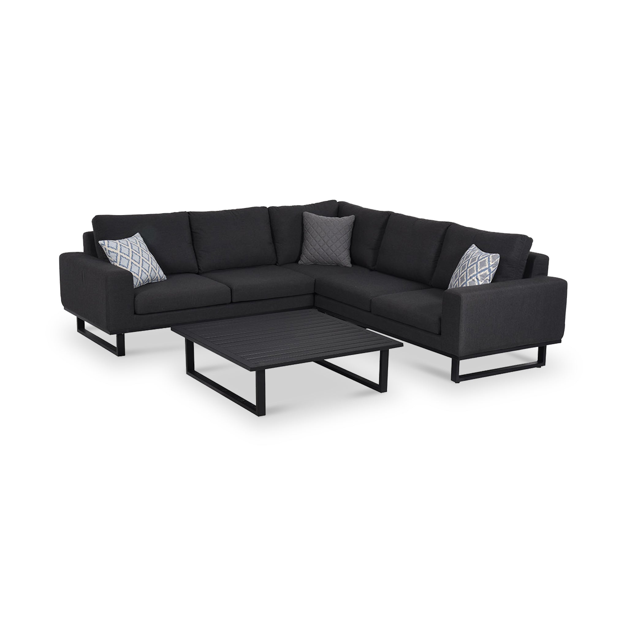 Maze Ethos Outdoor Corner Sofa Group With Coffee Table Roseland