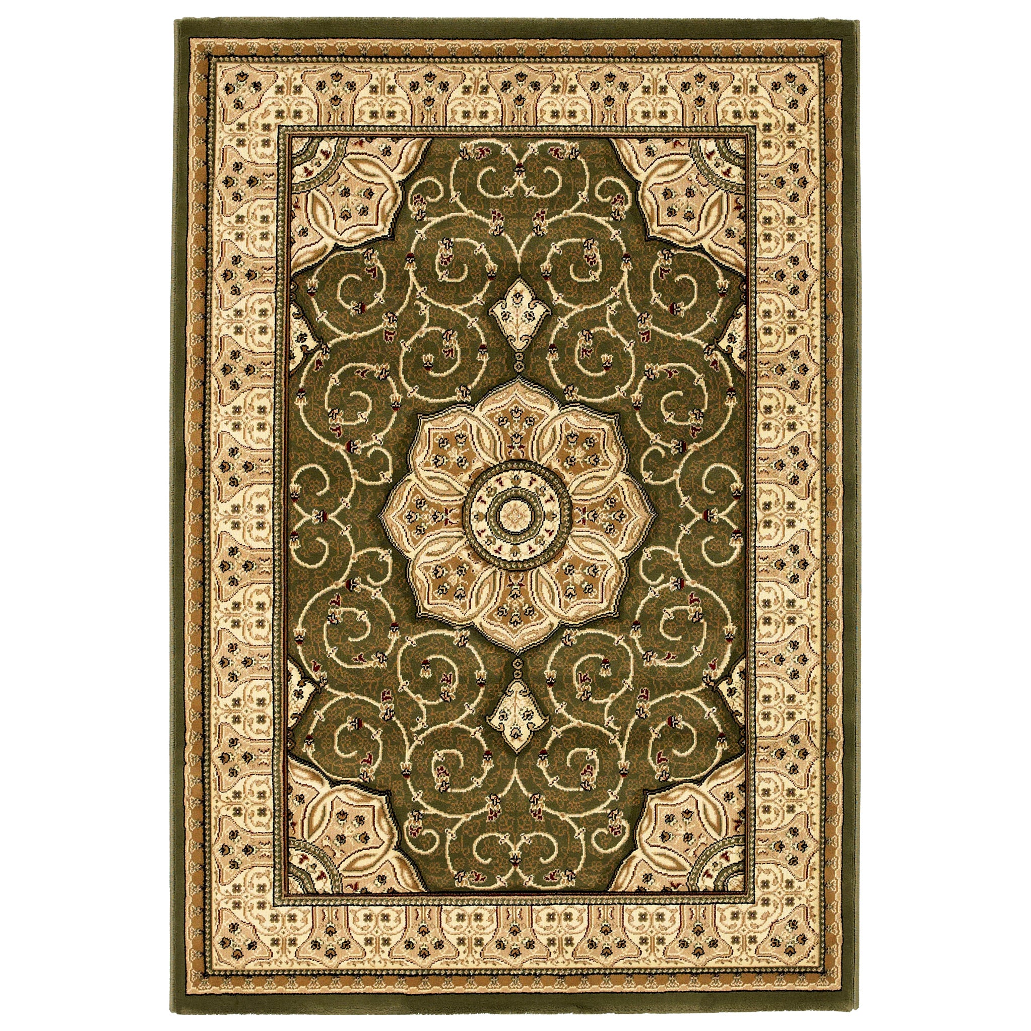 Holden Oriental Stain Resistant Rectangular Rug For Living Room Or Bedroom