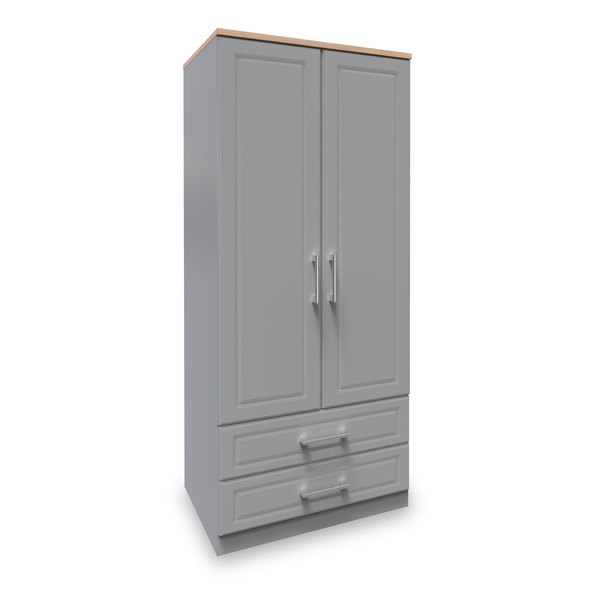 Talland 2 Door 2 Drawer Wardrobe Roseland