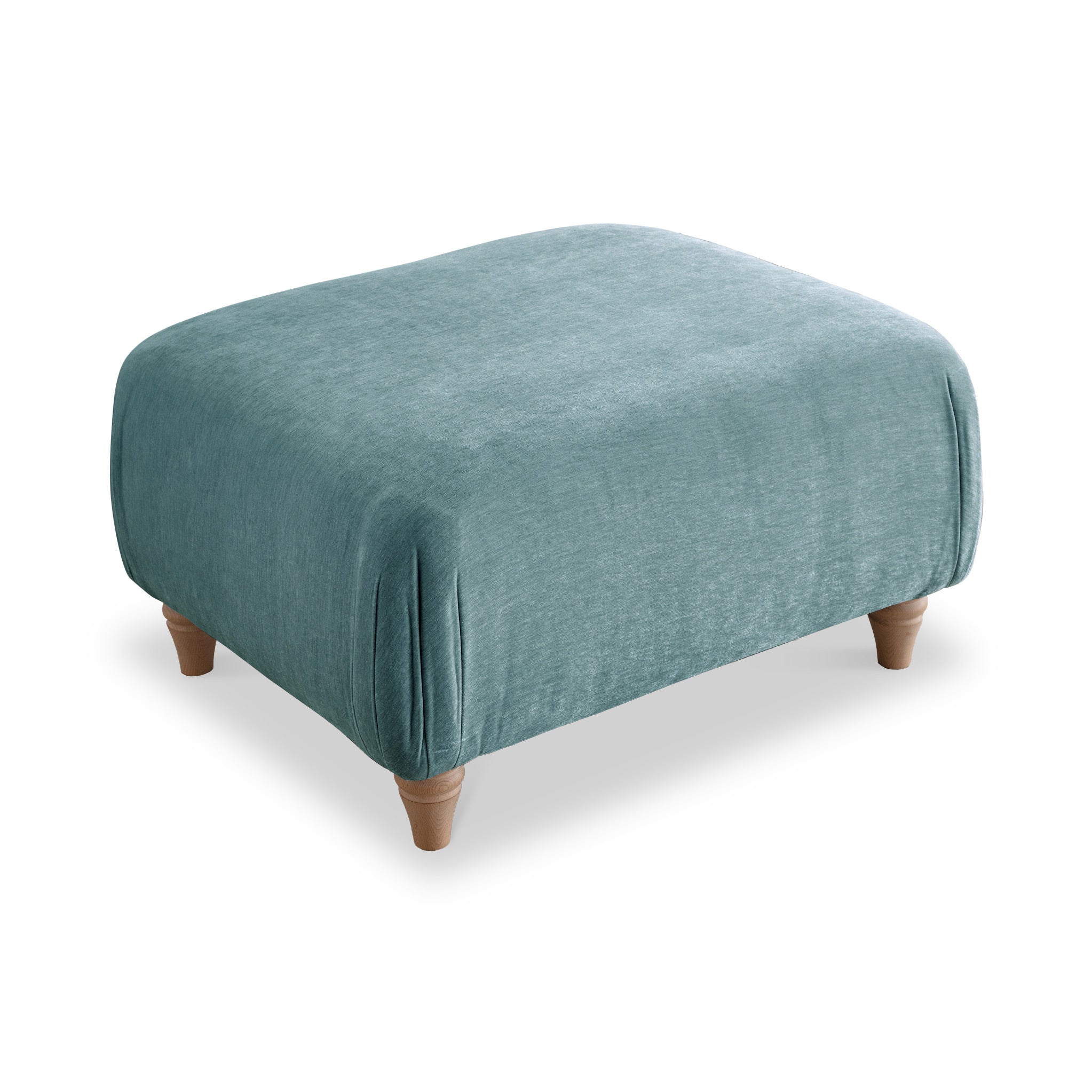 Arthur Footstool 8 Chenille Colours Made In The Uk Roseland