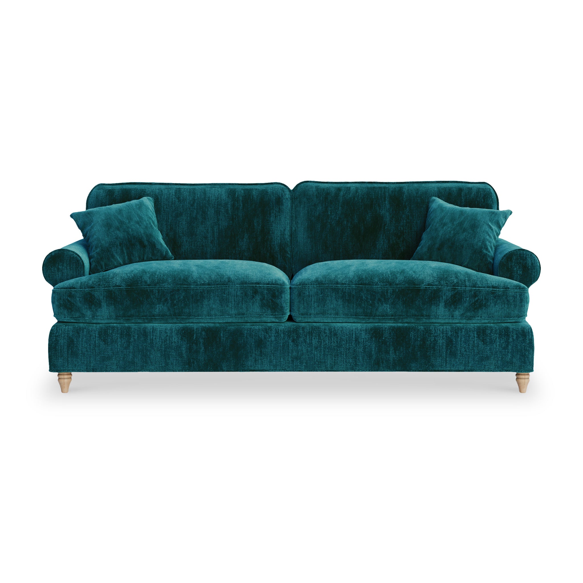 Alfie 4 Seater Sofa 8 Chenille Colours Made In The Uk Roseland