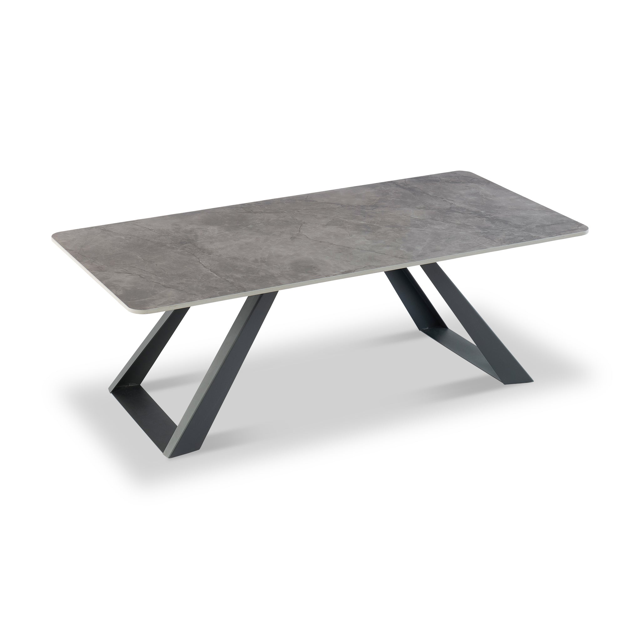 Hilda Sintered Stone 120cm Coffee Table For Living Room Roseland