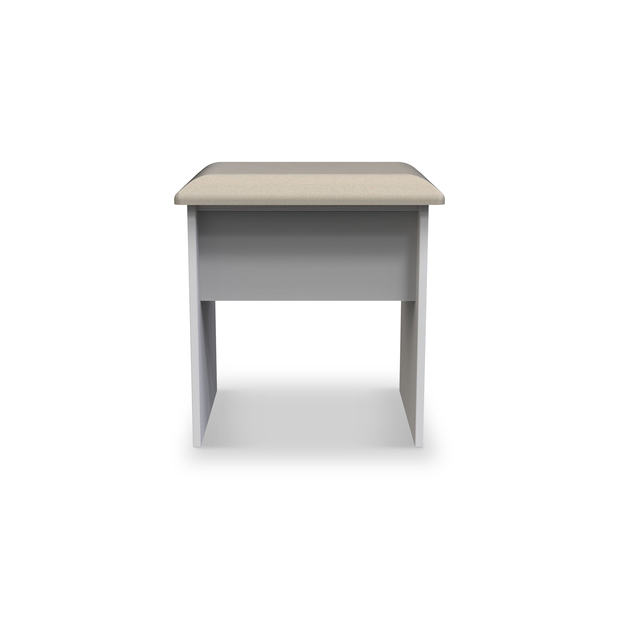 Bellamy Bedroom Dressing Table Vanity Stool White Or Grey Roseland