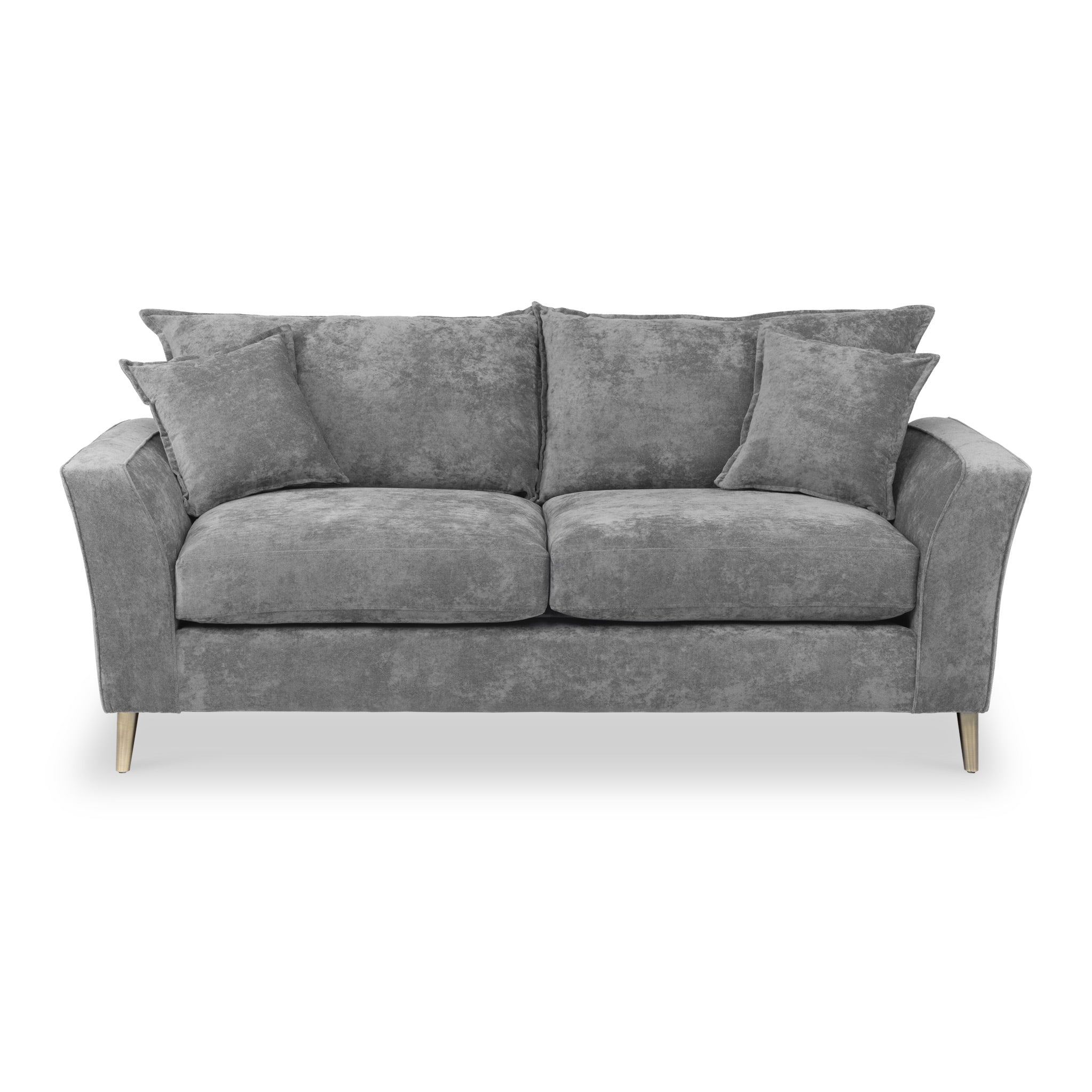 Rupert Pillow Back 3 Seater Sofa 8 Colours Made In Uk Roseland