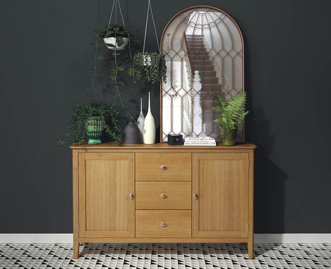 Alba Oak Sideboard | Roseland Furniture