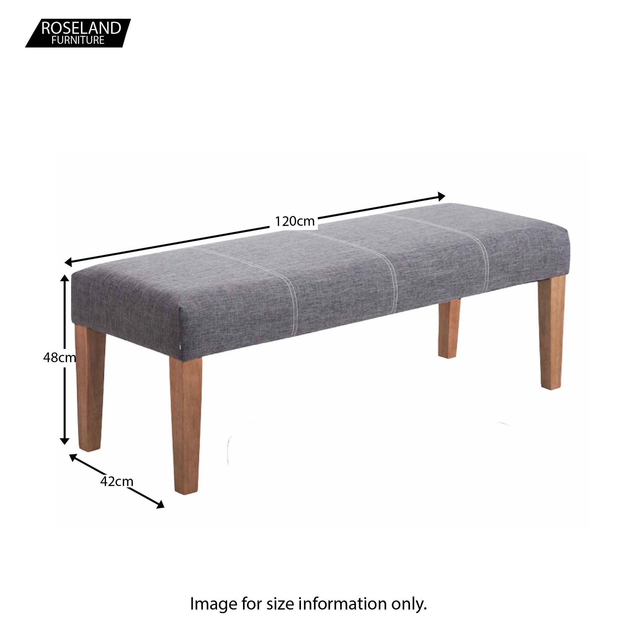 Zara Lacquer Solid Wood Frame Padded Bench Roseland Furniture