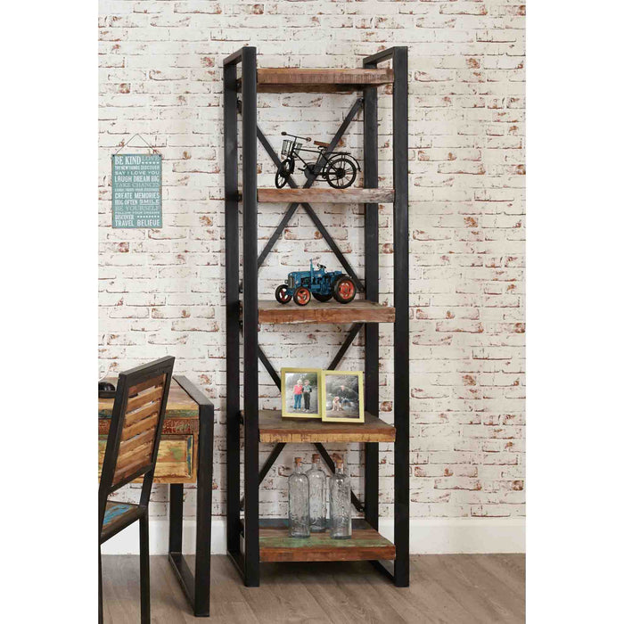 Urban Chic Industrial Steel Frame Alcove Bookcase Roseland