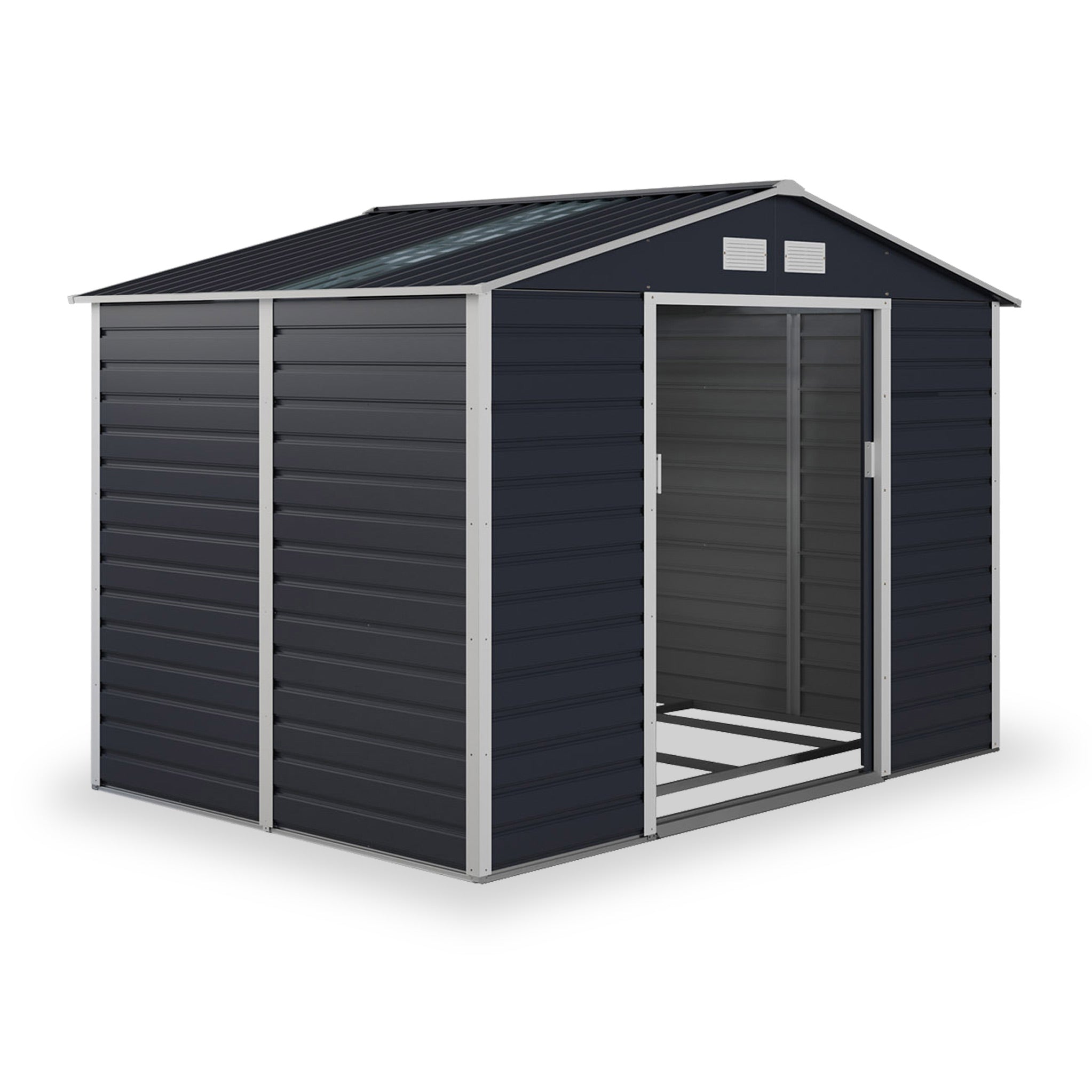 Cambridge 91 X 105ft Galvanised Steel Shed Roseland