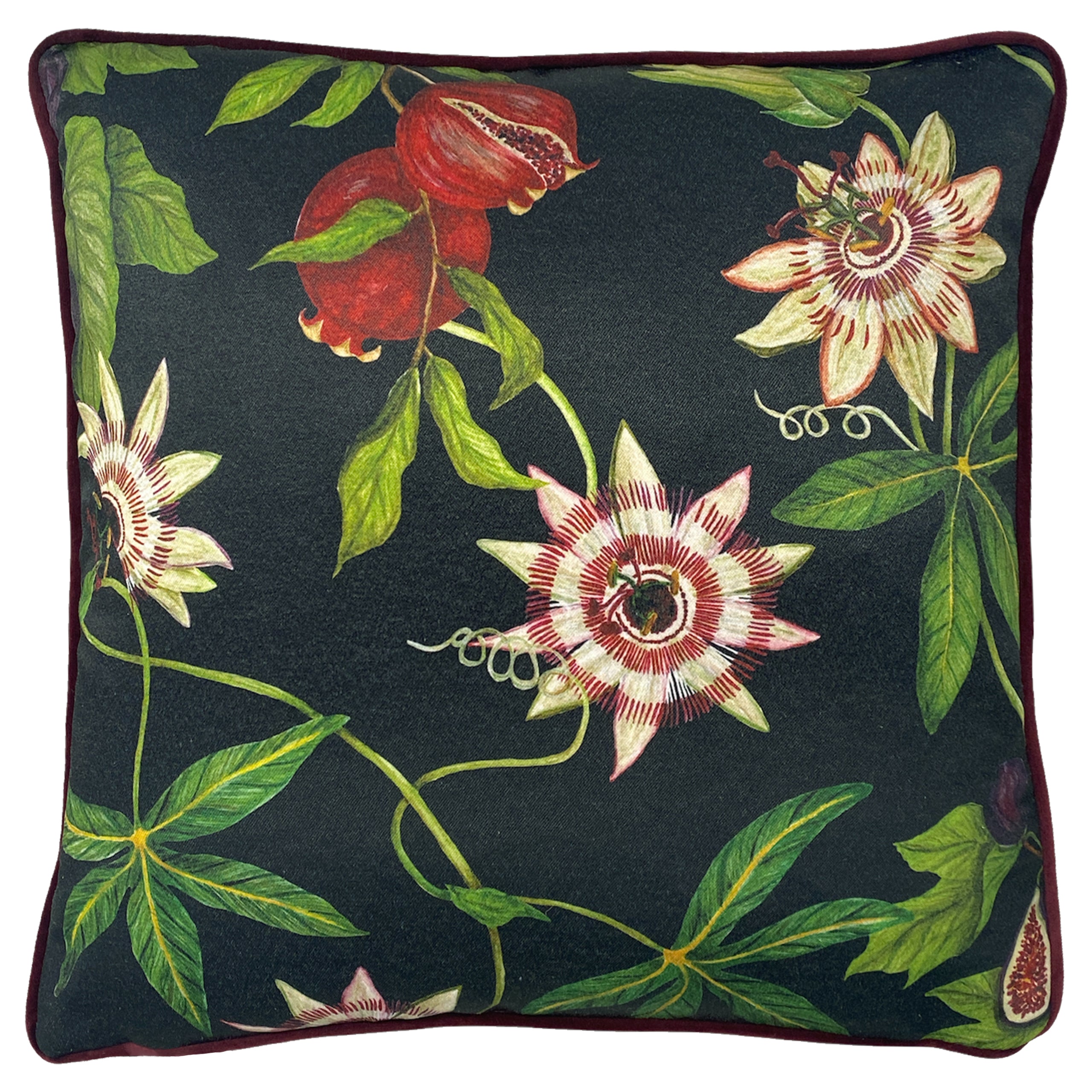 Leopold Passionflower Sofa Throw Cushion Accent Pillow Roseland