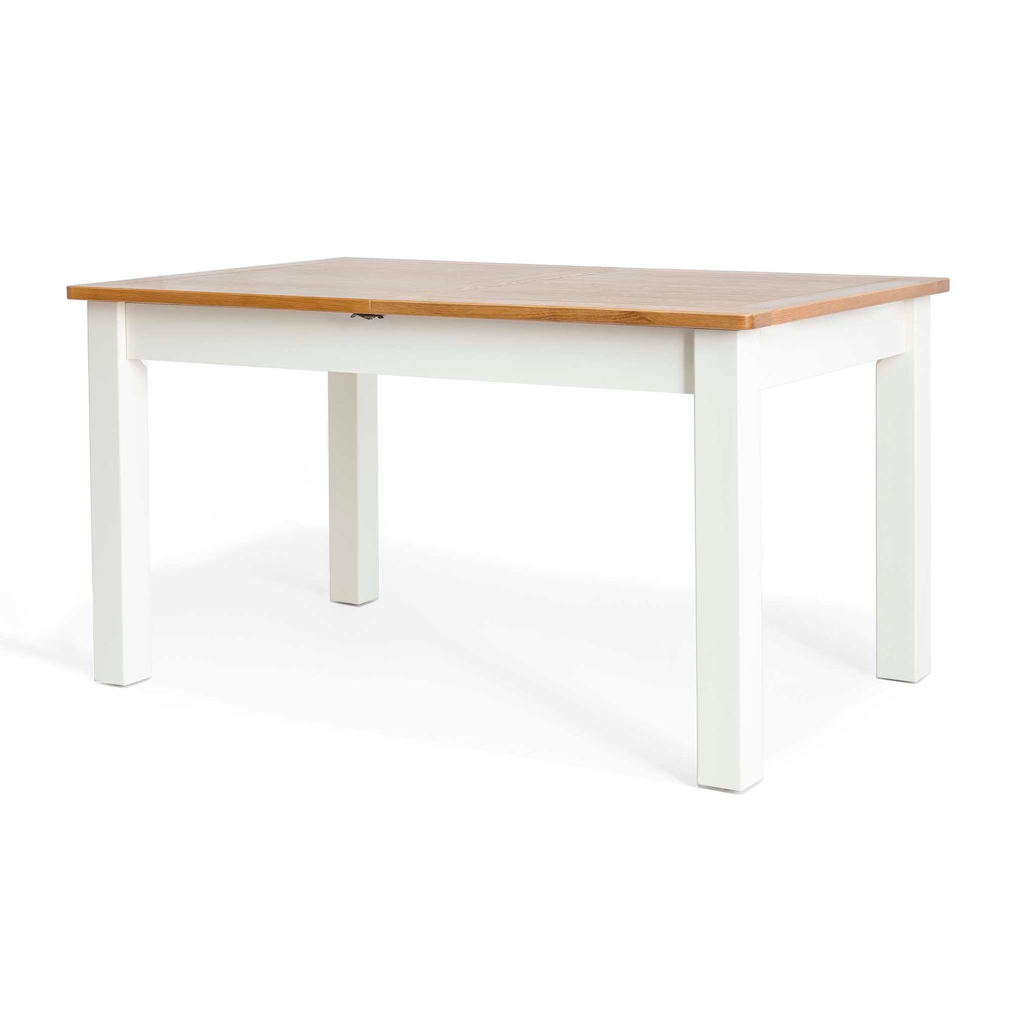 Padstow White 140 180cm Extendable Dining Table