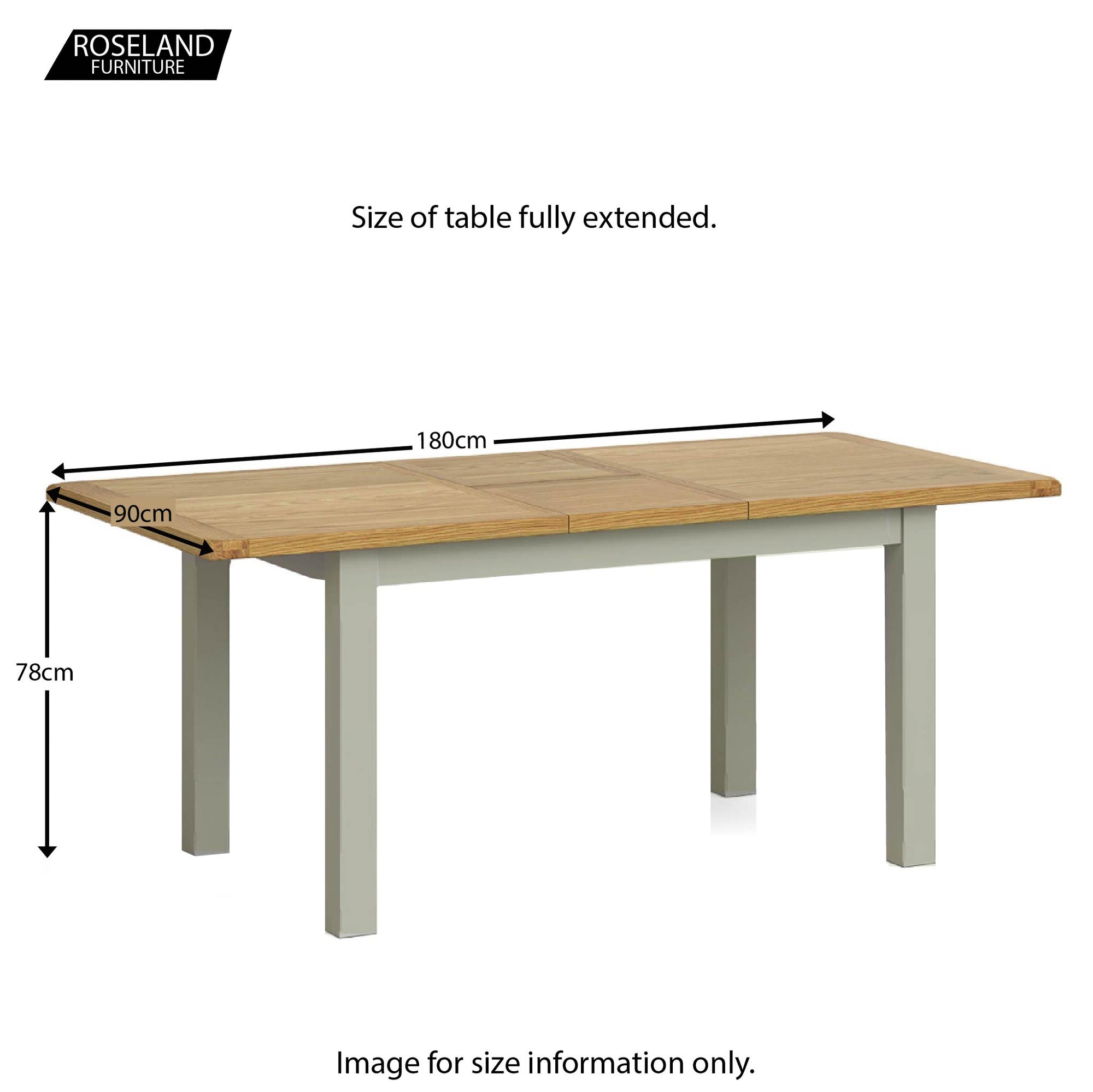 Padstow Grey 140 180cm Extendable Dining Table