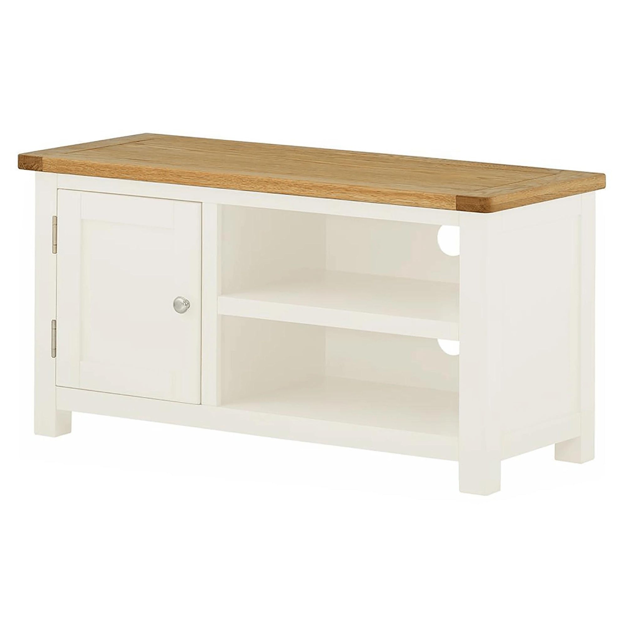 Padstow White Small Tv Stand
